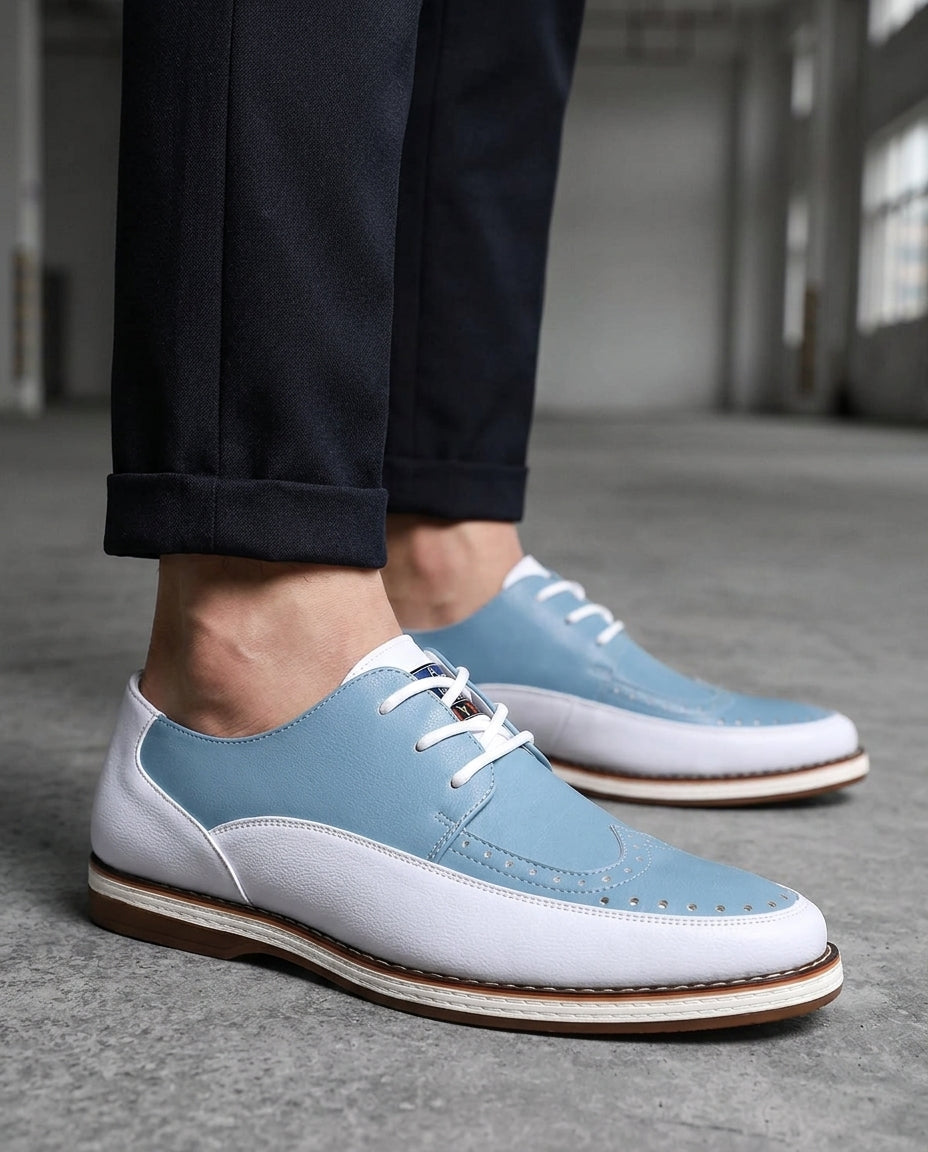 Whitlock Men's Two Tone Leather Brogues
