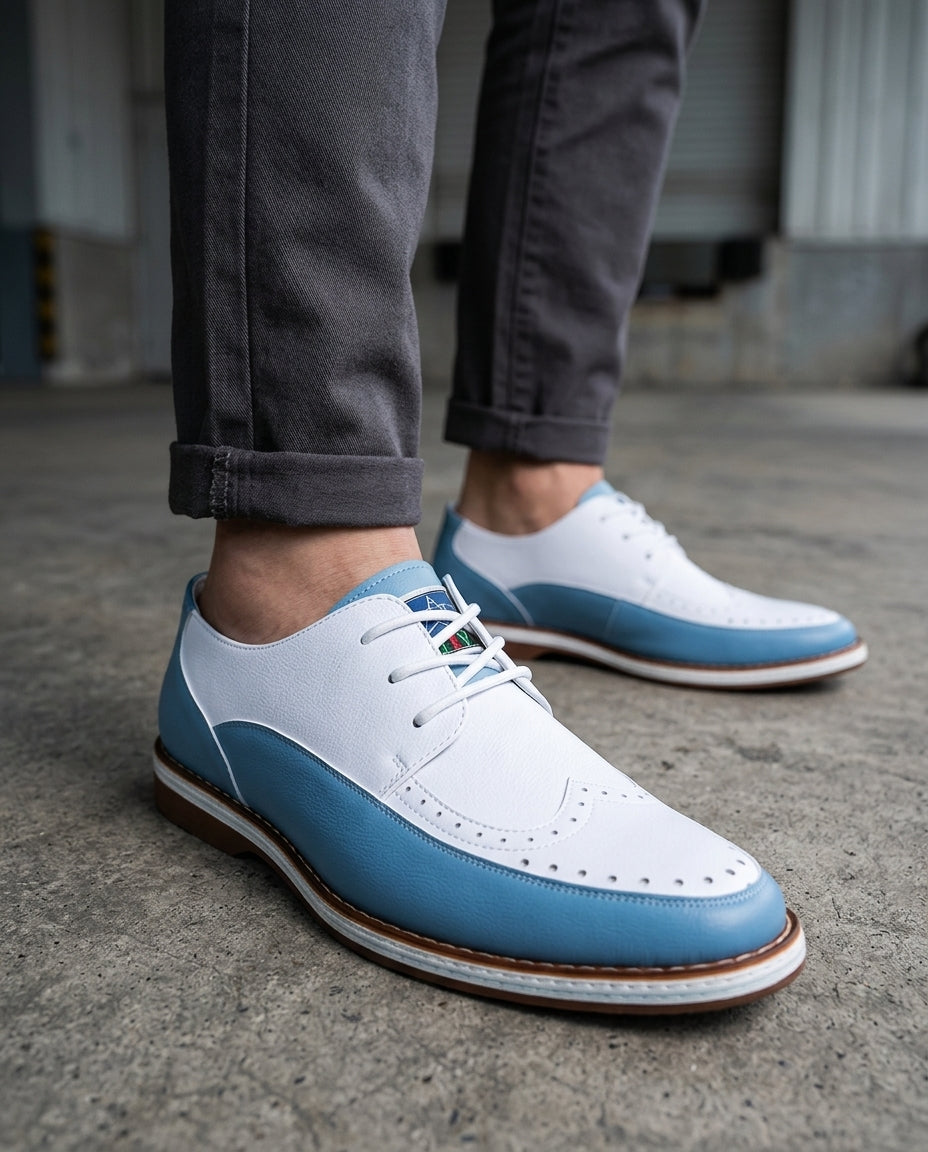 Whitlock Men's Two Tone Leather Brogues
