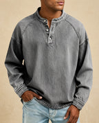 Prescott Men's Vintage Long Sleeve Shirt