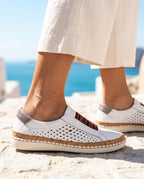 Whitney Women's Orthopedic Leather Sneakers