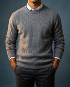 Sterling Men's Cashmere Crewneck Sweater