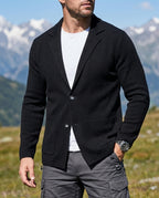 Prescott Men's Cashmere Button Cardigan