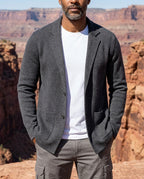 Prescott Men's Cashmere Button Cardigan