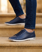 Harrison Men's Leather Smart Casual Sneakers