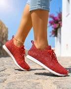 Marlowe Women's Crochet Swirl Sneakers