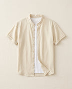 Everett Men's Cotton Linen Shirt