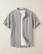 Everett Men's Cotton Linen Shirt