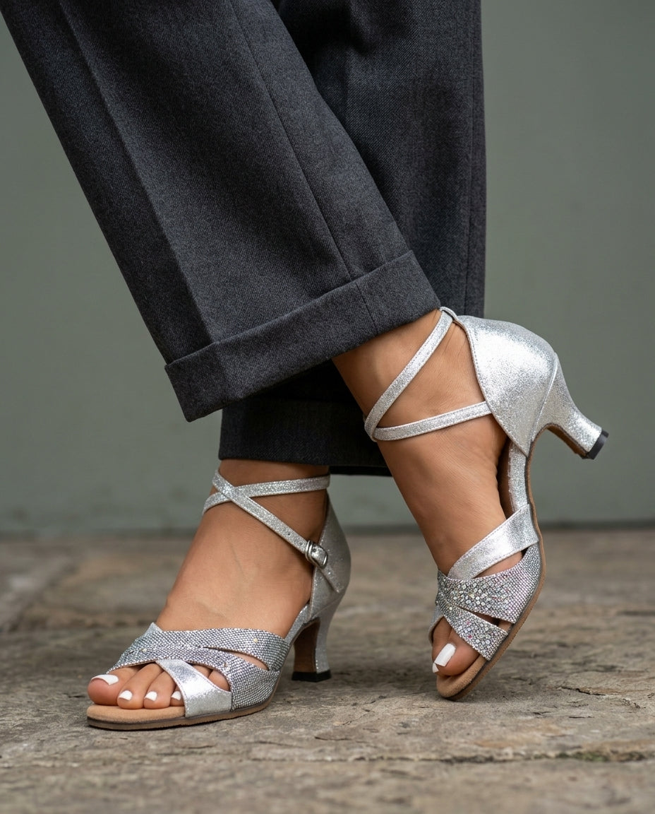 Collins Women's Suede Sole Dance Sandals