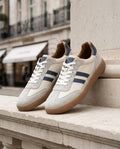 Prescott Men's Retro Stripe Sneakers