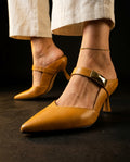 Kensington Women's Leather Mary Jane Mules