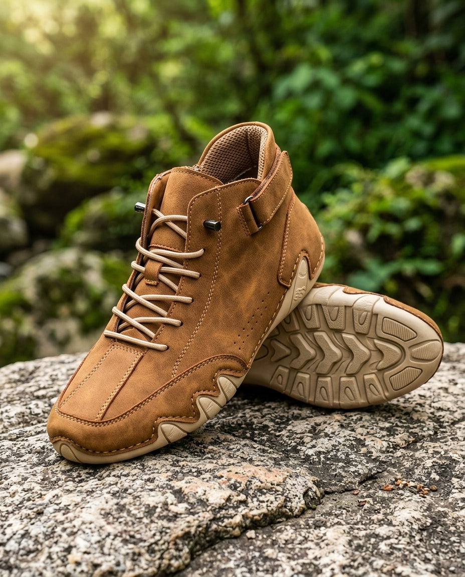 Weston Men's Leather High-Top Sneakers