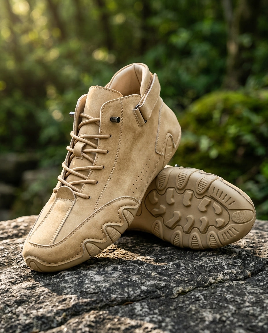 Weston Men's Leather High-Top Sneakers