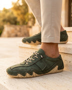 Sterling Men's Wavy Sole Leather Shoes