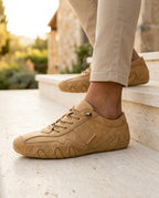Sterling Men's Wavy Sole Leather Shoes
