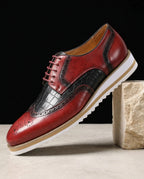 Harrison Men's Cowhide Brogue Oxfords