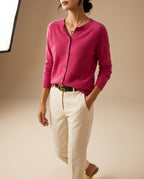 Marlowe Women's Cashmere Wool Cardigan