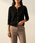 Marlowe Women's Cashmere Wool Cardigan
