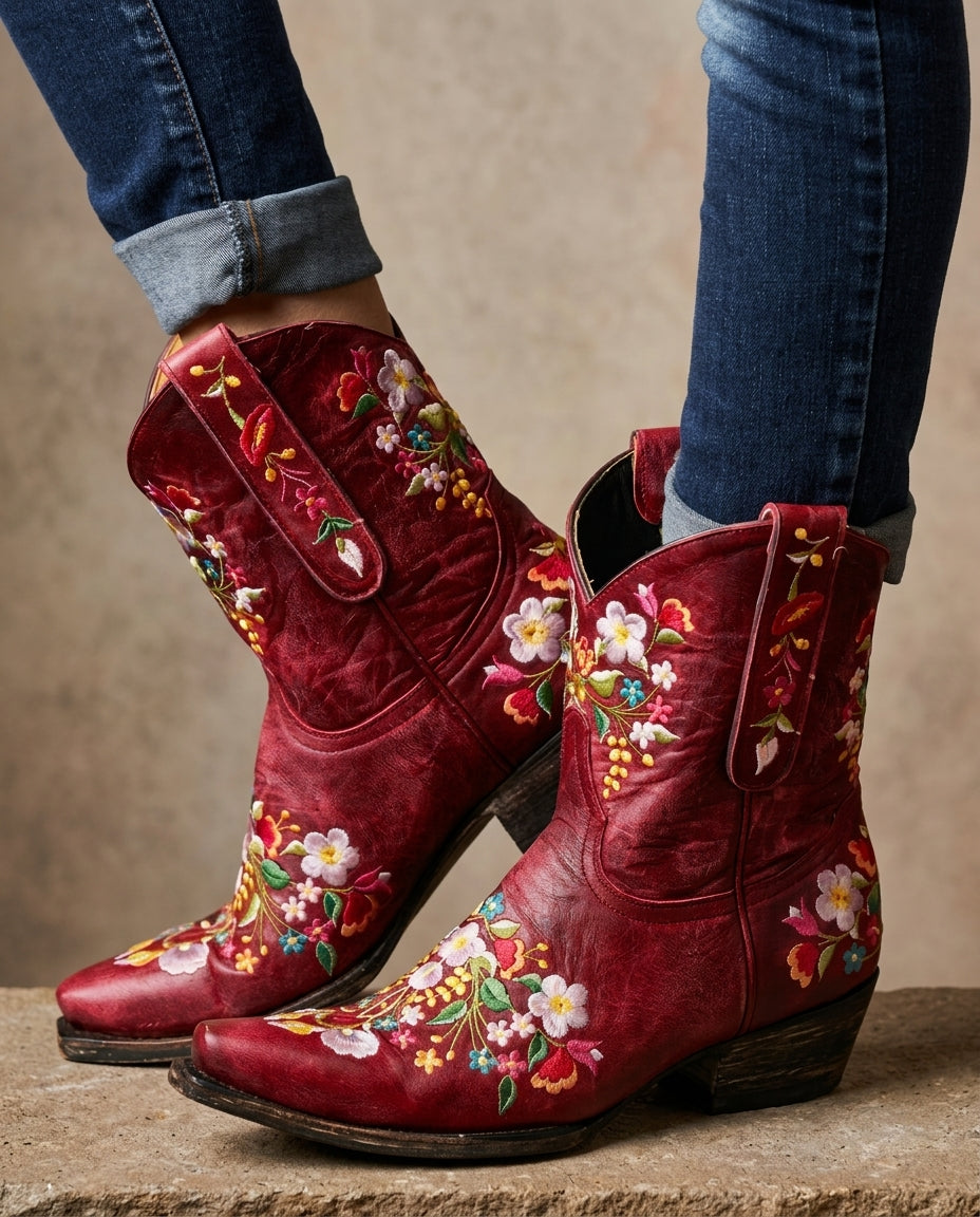 Waverly Women's Embroidered Cowboy Boots