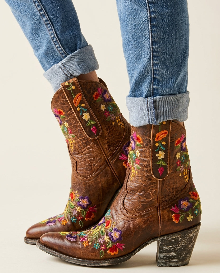Waverly Women's Embroidered Cowboy Boots