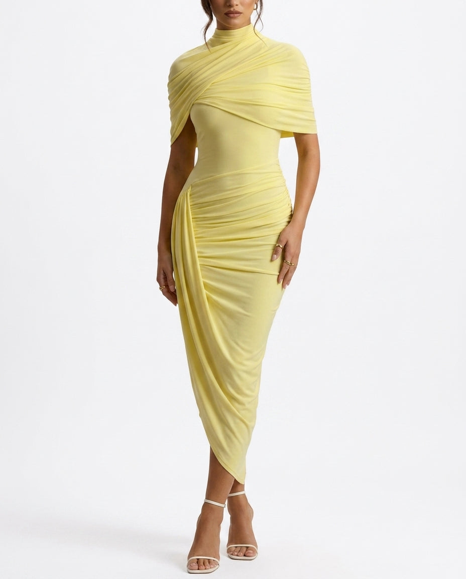 Blakely Women's Backless Ruched Bodycon Dress
