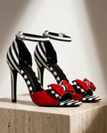 Delaney Women's Leather Bow Sandals