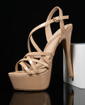 Adeline Women's Strappy Platform Stilettos
