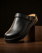 Grayson Men's Distressed Leather Clogs