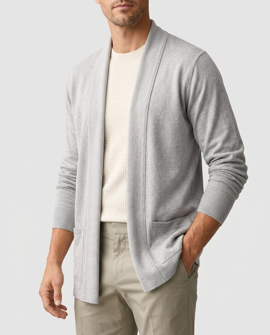 Everett Men's Open Front Cardigan