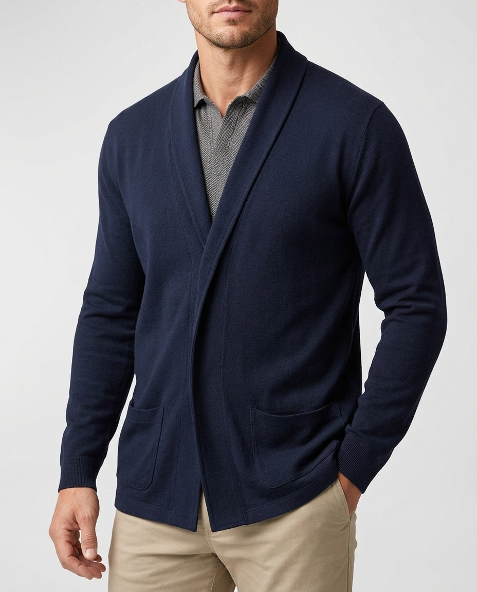 Everett Men's Open Front Cardigan
