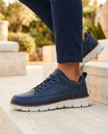 Barrett Men's Leather Orthopedic Sneakers