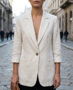 Whitney Women's Linen Blazer