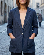 Whitney Women's Linen Blazer
