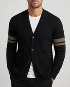 Winslow Men's Striped Knit Cardigan