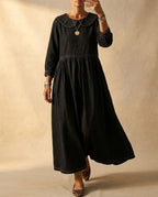 Collins Women's Denim Look Peter Pan Dress