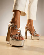 Kensington Women's Vine Detail Platform Heels