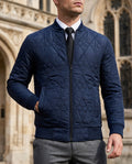 Winthrop Men's Diamond Quilted Bomber Jacket