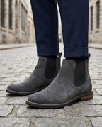 Kingsford Men's Western Stitch Chelsea Boots