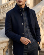 Cavendish Men's Wool Trench Coat