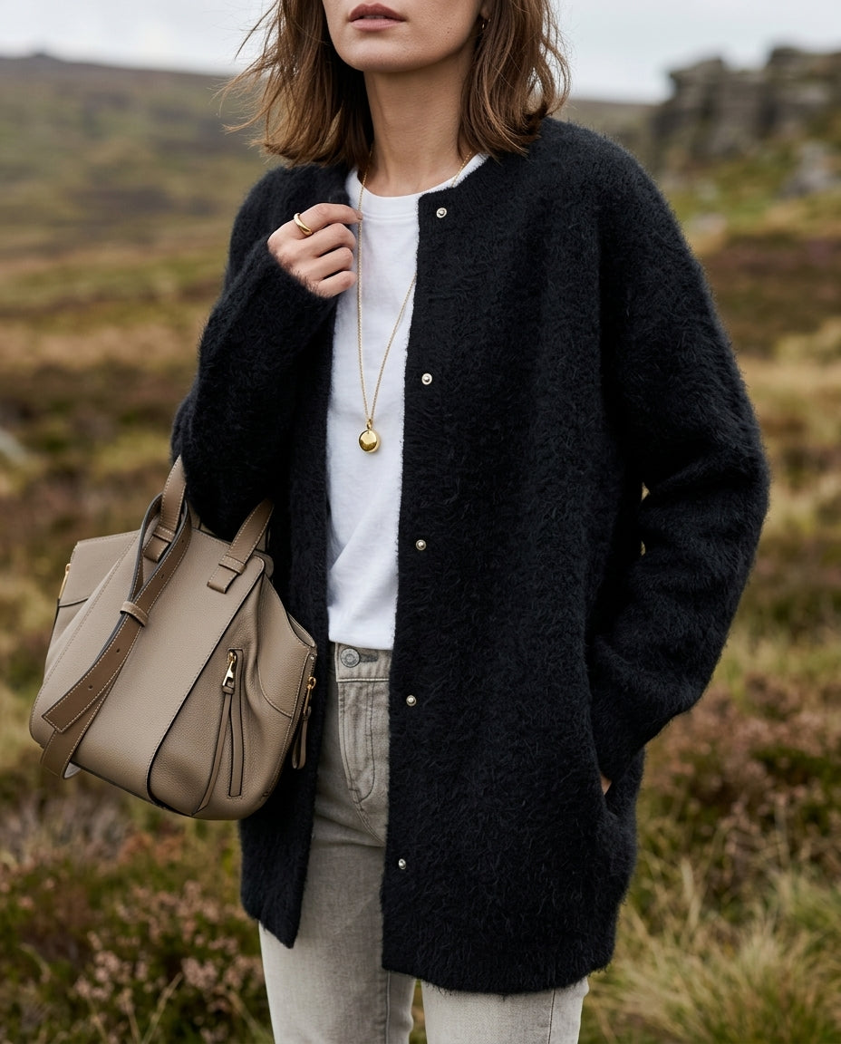 Marlowe Women's Longline Knit Cardigan