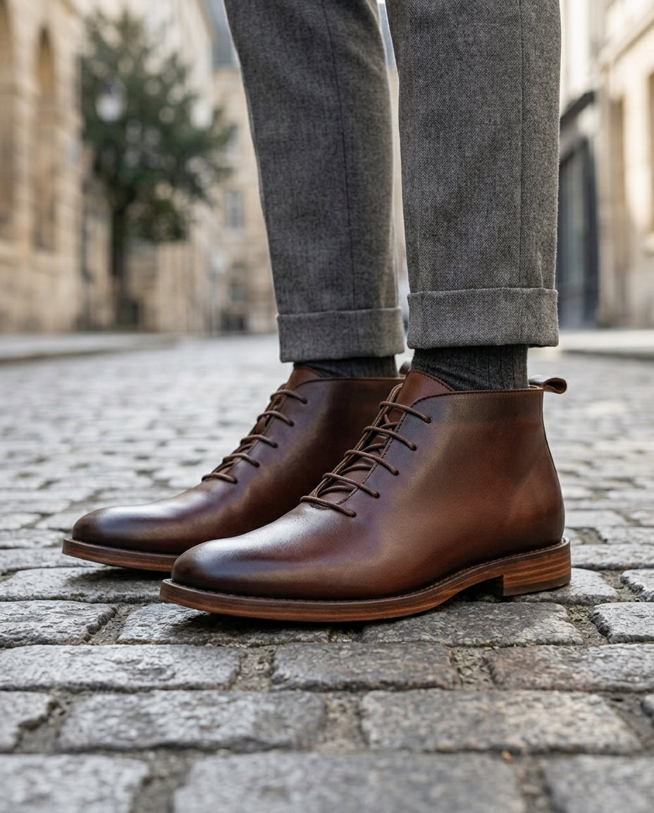 Ellison Men's Leather Chukka Boots