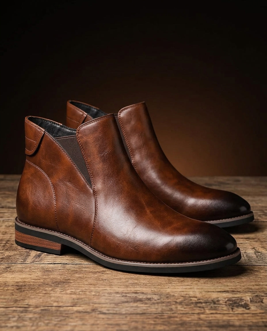 Winslow Men's Leather Chelsea Boots