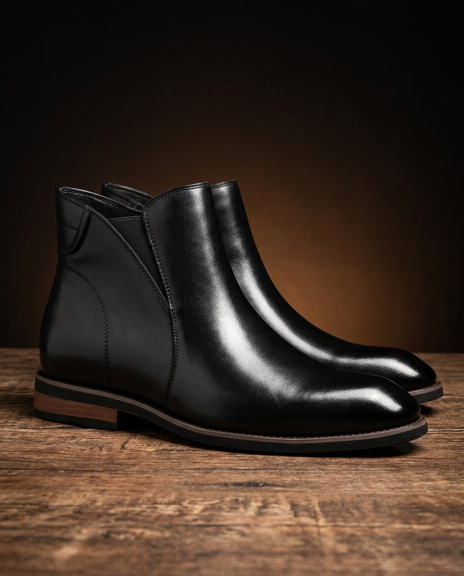 Winslow Men's Leather Chelsea Boots