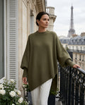 Vivienne Women's Asymmetrical Wool Sweater
