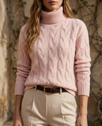 Eleanor Women's Lightweight Turtleneck Sweater