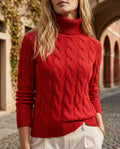 Eleanor Women's Lightweight Turtleneck Sweater