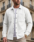 Dan Men's Waffle Knit Shirt