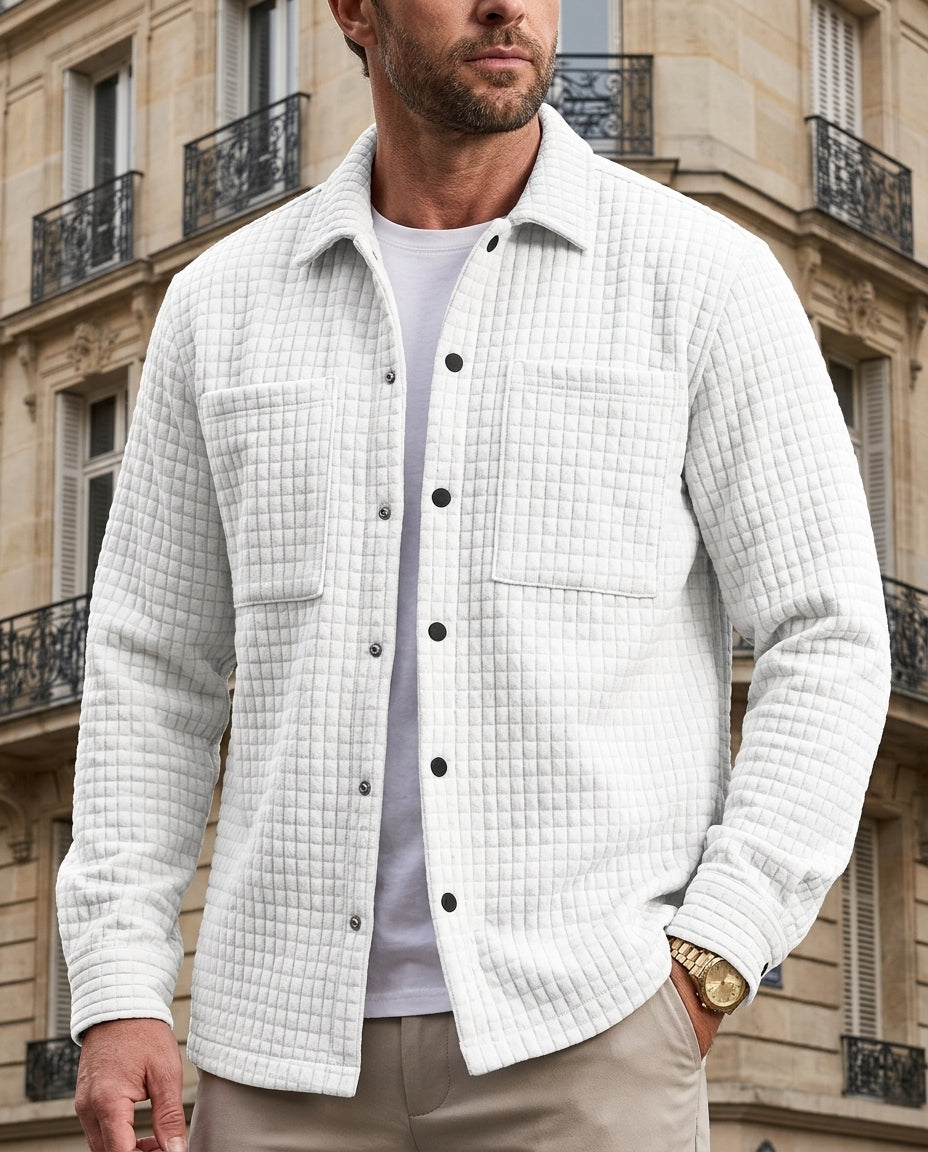 Dan Men's Waffle Knit Shirt