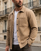 Dan Men's Waffle Knit Shirt