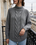 Josephine Women's Chunky Cable Knit Sweater
