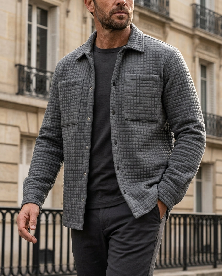 Dan Men's Waffle Knit Shirt